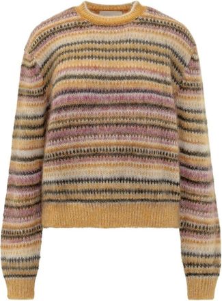 Isabel Marant Morine-GC Pullover - Dames - Ronde hals truien - Veelkleurig - 2XS - Truien & Vesten