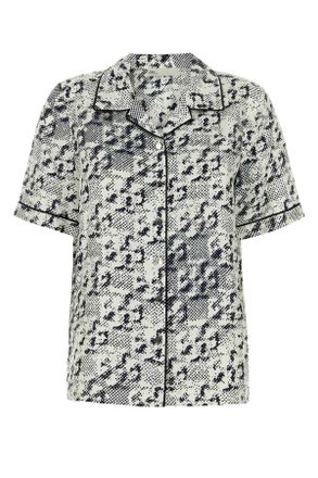 Tory Burch Tory Burch Printed Silk Shirt