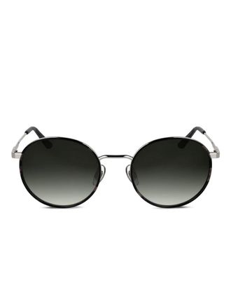 Calvin Klein metal round sunglasses - Grey