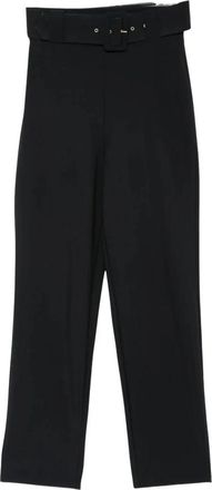 La Petite Robe Di Chiara Boni Xafir Broek - Dames - Straight fit broeken - Zwart - L - Broeken