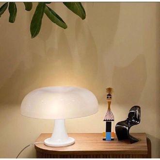 OEM L&aacute;mpara De Mesa De Policarbonato Blanco