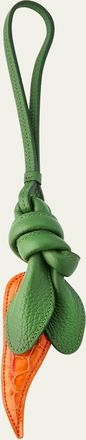Jacquemus Le Carotte Leather Carrot Bag Charm