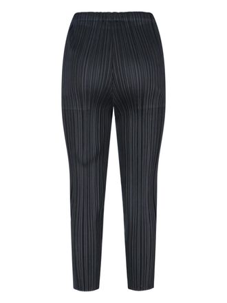 Issey Miyake Womens Trousers Black Polyester