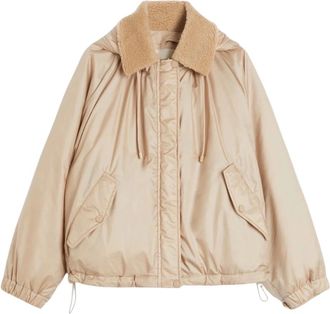 Max Mara Dames, Jassen, Beige, Maat: XS Wol