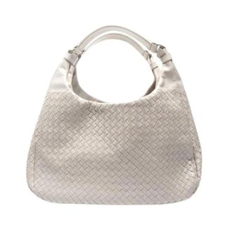 Bottega Veneta Pre-owned Shoulder Bags, female, Gray, Size: ONE SIZE Pre-owned Intrecciato Shoulder Bag