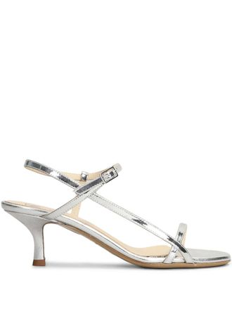 Fabio Rusconi Leren sandalen - Grijs
