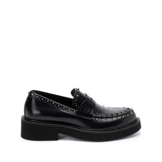 Valentino Garavani Heren, Schoenen, Zwart, Maat: 40 EU Leer
