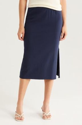 Caslon Knit Pencil Skirt in Navy Blazer at Nordstrom Rack, Size Xx-Small
