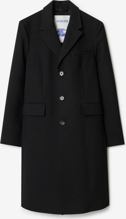 Burberry Wool Tailored Coat, Size: 34