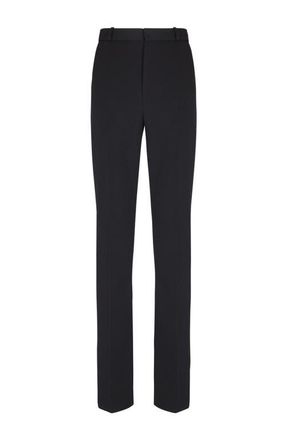 Balmain Wool darted trousers in Black at Nordstrom, Size 50 It