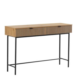 Macabane Consola de 2 juegos con decoraci&oacute;n