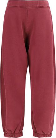 Off-white Off Stamp Balloon Sweatpants - Trousers - Mujer - Rojo - S