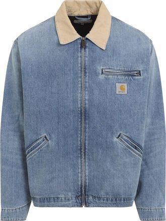 Carhartt Work in Progress OG Detroit Jacket in Heavy Cotton Denim with Corduroy Collar