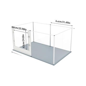 OEM Parque Para Mascotas, Materiales Duraderos, Vers&aacute;til Para Animales Peque&ntilde;os, 163 X 102,5 X 80 Cm (xl)