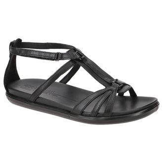 Ecco Ecco Simpil 209273 Leather Womens Hook and loop Sandals - Black - Size:UK 5-5.5