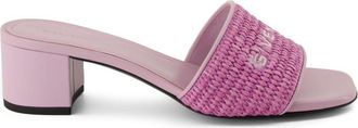 Givenchy Mules 4G 45mm - Viola