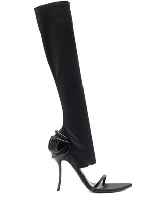 Diesel D-Ten&Half knee-high boots - Black