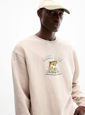 Le 31 Mens Canadian destinations sweatshirt Comfort fit