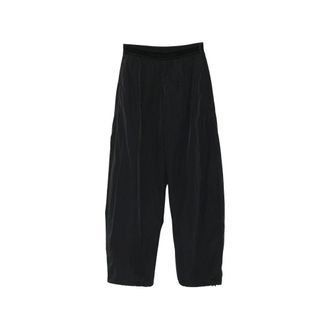Alexander Wang Pantaloni della tuta con fascia logata - - Trousers - Donna - Nero - M
