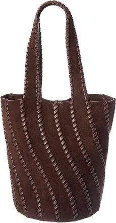 SIMKHAI Tallia Suede Satchel