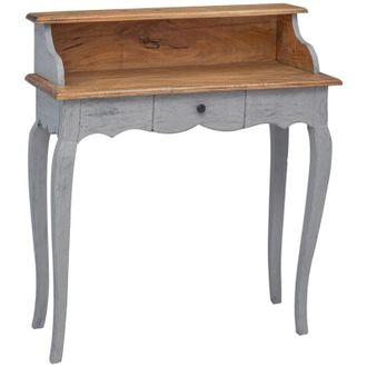 vidaXL Writing Desk Solid Mahogany Wood 80x40x92 cm Vidaxl