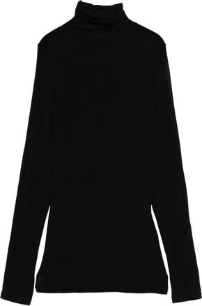 SOLOTRE roll-neck sweater - Black