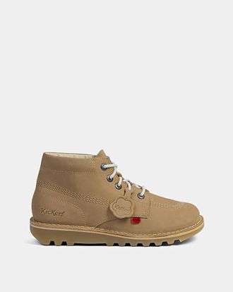 Kickers Kick Hi Nubuck Shoes