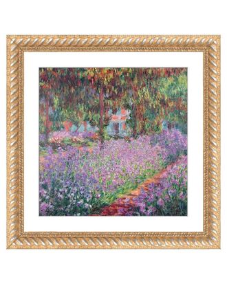 iCanvas The Artists Garden At Giverny, 1900 By Claude Monet Wall Art