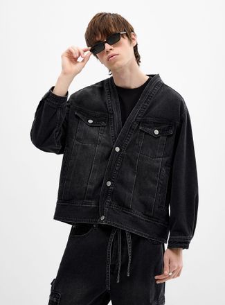 Sixth June Mens Kimono denim jacket