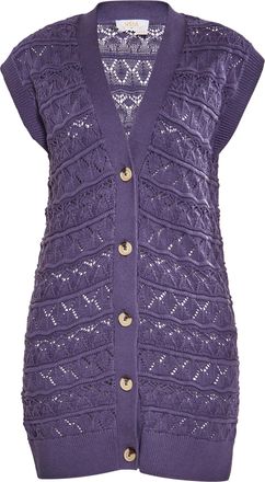 Usha Waistcoat Dames paars