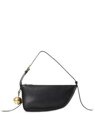 Burberry Shield leather shoulder bag - unisex - Lambskin/Lambskin - One Size - Black