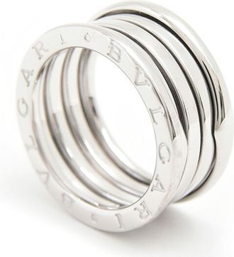 Bulgari White Gold (18K) Band Ring (Pre-Owned)
