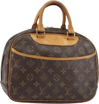 Louis Vuitton Pre-owned Handbags, female, Brown, Size: ONE SIZE Pre-owned Canvas Handbag