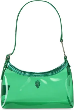 Kurt Geiger Mini Kurt Transparent Shoulder Bag in Turquoise Green at Nordstrom