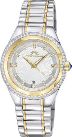 Porsamo Bleu Womens Guilia Interchangeable Bracelet Watch, 37mm in Gold/Silver/White at Nordstrom Rack