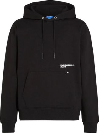 Karl Lagerfeld Hoodie met print - Zwart