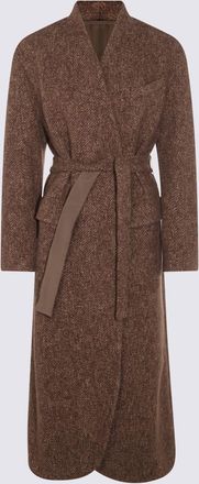 Brunello Cucinelli Brown Cotton Coat