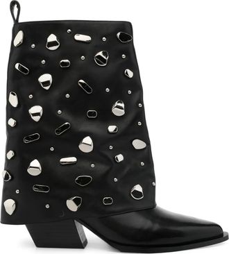 Marc Ellis Stivali con borchie 65mm - Nero