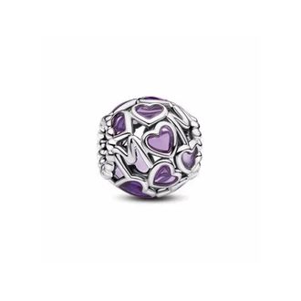 Pandora Ladies Openwork Hearts Mom Charm