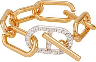 Guess Toggle Two-Tone Bracelet in Two Tone at Nordstrom Rack