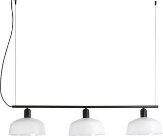 Faro Barcelona Tatawin M Colgante Cristal Lineal Blanco