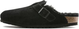 Birkenstock Zacht Su&egrave;de Clog Schoenen - unisex - Slip ons - Bruin - 45 EU - Su&egrave;de - Schoenen