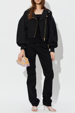 Versace Jeans Couture Straight-leg Jeans, Womens, Black