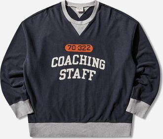 Champion Men s Time Capsule Reverse Wave Crewneck Sweatshirt Dark Blue