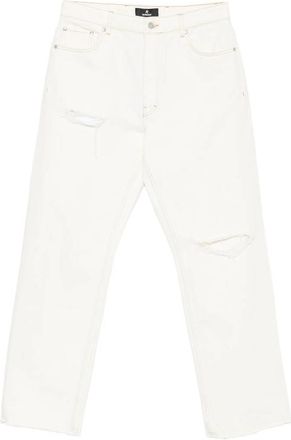 Represent Heaton Distressed Straight-leg Jeans