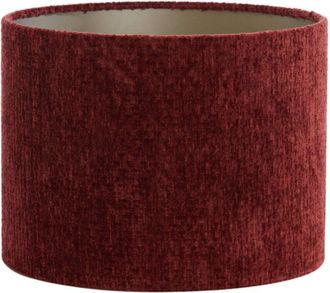 Light & Living Light & Living - pantalla de lámpara - Ruby - rojo - textil - Ø