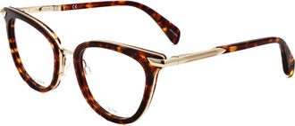 Rag & Bone Rag & Bone Womens 51mm Havana Opticals
