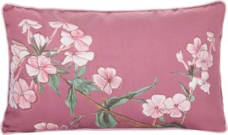 KASANOVA Cuscino divano rosa 30x50 cm fiori