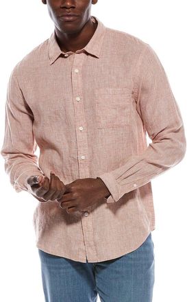 Vince Classic Fit Linen Shirt