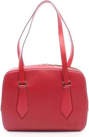 Louis Vuitton Pre-owned Vintage Schoudertas - Dames - Vintage Schoudertas - Rood - ONE Size - Leer - Vintage